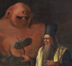Rabbi Löw and Golem