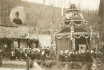 275 - Laying of the last stone of the Svatopluk Čech Bridge below Letná