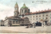 69 - The western part of Malostranské Square with the towers of St Nicholas Church