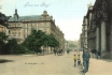 112 - A view from the entrance into the Albrecht Barracks, towards Újezd Street northwards