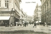 184 - A picture of Melantrichova Street as seen from Rytířská Street, showing both sides of the street